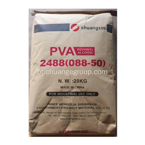 Shuangxin PVA 2488a 088-50 para materiais de construção